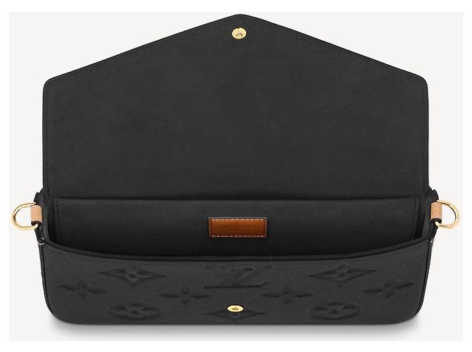 Louis Vuitton LV Felicie Wild at Heart Nero - vista 3