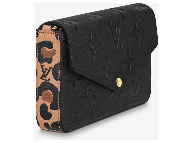 Louis Vuitton LV Felicie Wild at Heart Nero - vista 4