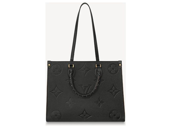 Louis Vuitton LV OntheGo MM Salvaje de corazón Negro - vista 3