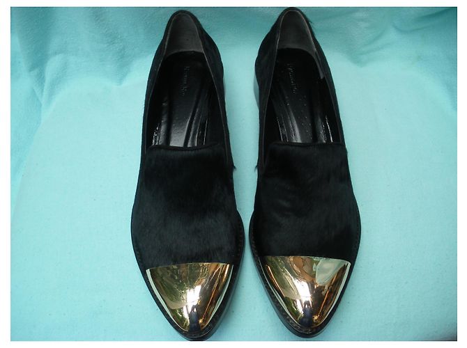 Mocassini Rachel Roy in pelle stile cavallino neri - vista 2