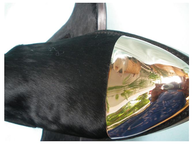 Mocassini Rachel Roy in pelle stile cavallino neri - vista 5