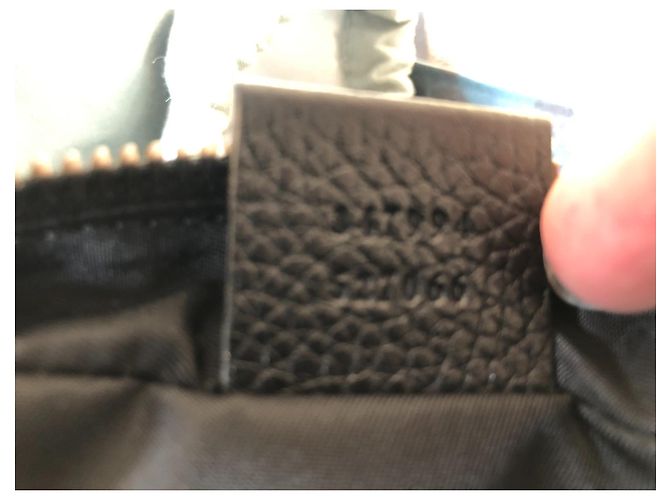 Borsa Gucci in pelle nera Nero - vista 8