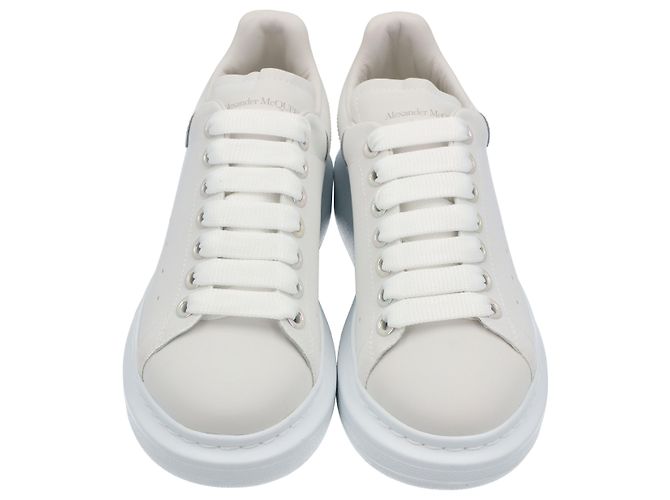 Alexander Mcqueen Sneaker Larry da donna Bianco - vista 3