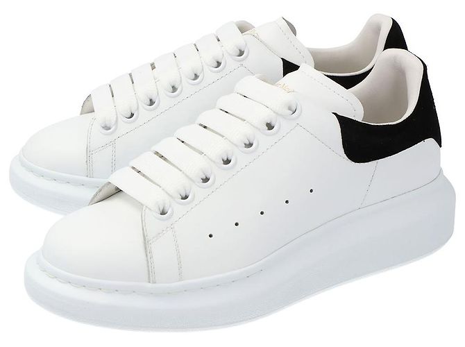 Alexander Mcqueen Zapatilla Larry Blanco - vista 3