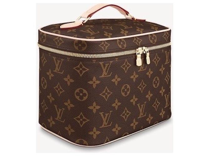 LOUIS VUITTON - NICE CUSTODIA IN TELA MONOGRAM BB Marrone - vista 2