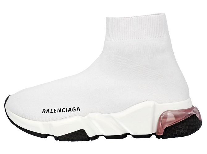 Balenciaga Damen Geschwindigkeit 2.0 SNEAKER Weiß - Ansicht 2