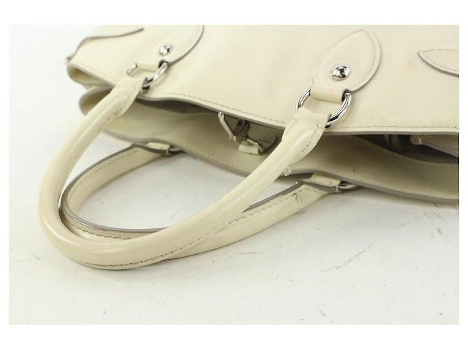 Louis Vuitton Weiße Epi Leder Passy PM Tasche - Ansicht 8