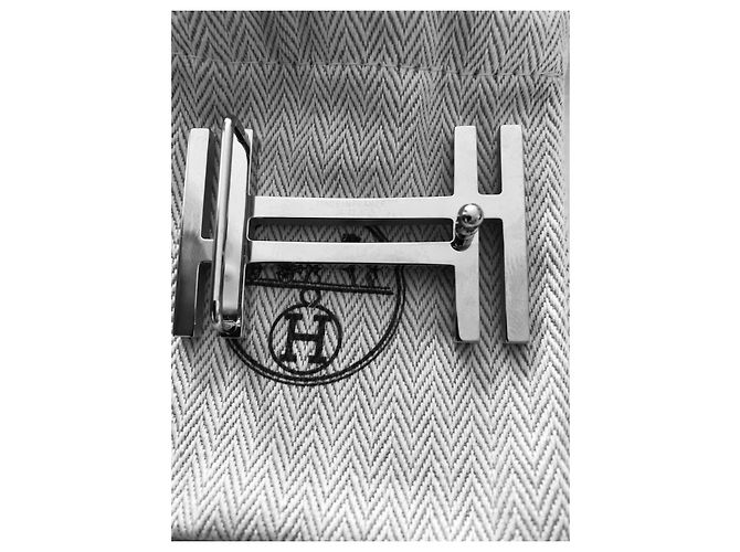 Hermès H al quadrato Argento - vista 3