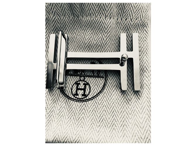 Hermès H al quadrato Argento - vista 4