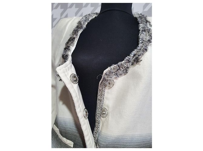Blazer Patrizia Pepe de algodón y lino Multicolor - vista 2