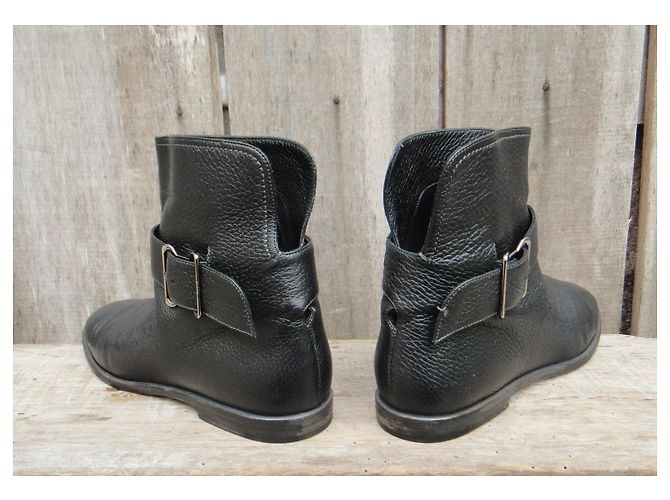 Botas Desia Bally de piel negra 38 Negro - vista 5