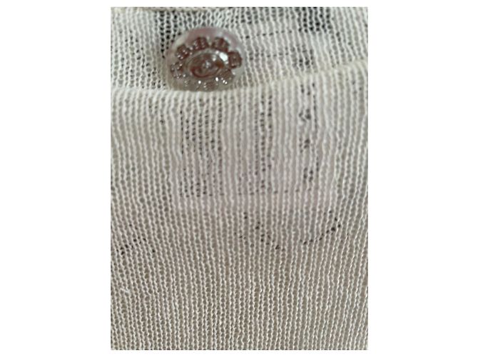 Cambon Chanel Koreanische Kollektion Strick aus Seide Beige - Ansicht 4