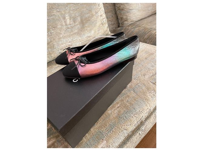 Cambon Ballerines  Chanel Multicolore - vue 2