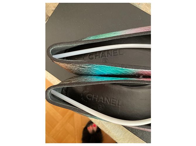 Cambon Ballerines  Chanel Multicolore - vue 5