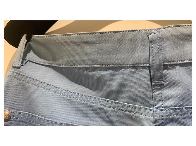 Jeans Chanel de algodão azul - vista 10