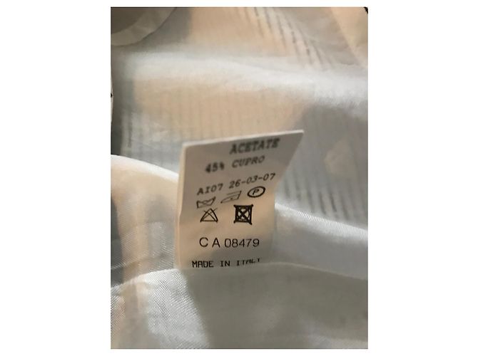 Vestido palabra de honor Twin Set de algodón blanco - vista 6