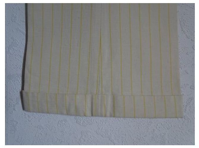 PANTALONES DE RAYAS DE ALGODÓN MONCLER Beige Amarillo - vista 6