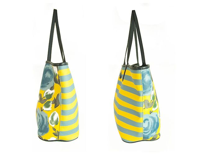 Marc by Marc Jacobs Borsa Tote in Tela Floreale Multicolore - vista 5