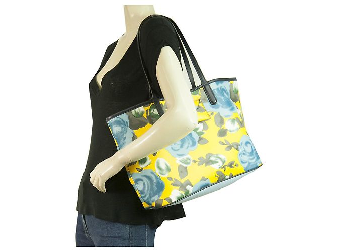 Marc by Marc Jacobs Borsa Tote in Tela Floreale Multicolore - vista 8