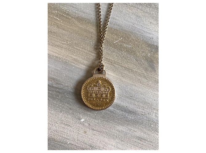 Collana Delvaux placcata oro Gold hardware - vista 3