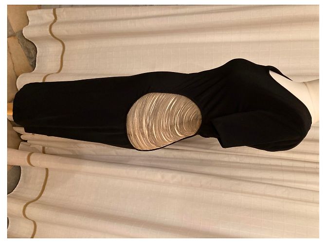 Vestido joya de Alexander McQueen Negro - vista 3