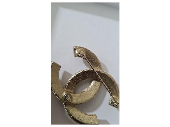 Chanel rayado C Dorado - vista 4