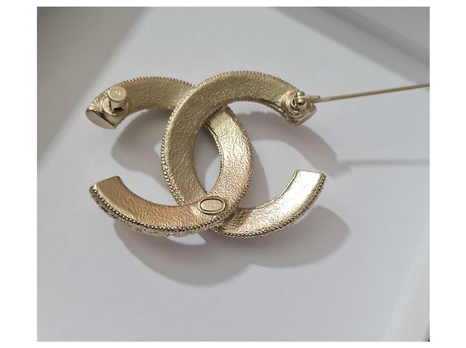 Chanel rayado C Dorado - vista 5