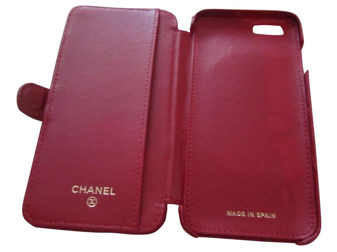 Chanel Iphone Shell Rosso - vista 2