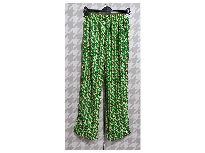 Autre Marque Lollys Laundry Hose Grün Polyester XS Mehrfarben - Ansicht 5