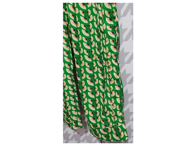 Autre Marque Lollys Laundry Hose Grün Polyester XS Mehrfarben - Ansicht 7