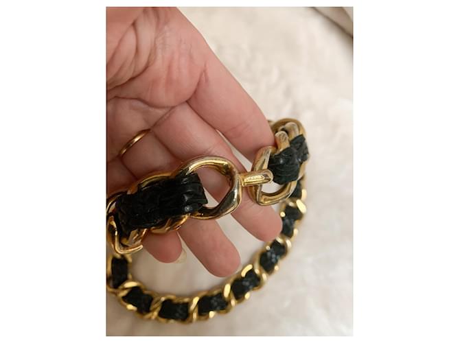Chanel Collar icónico 90' Gold hardware - vista 3