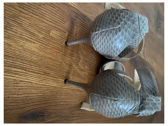 Jimmy Choo Python Sandals Grey - view 4