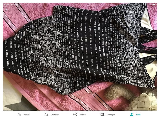 Cambon Chanel Trajes de baño Negro - vista 6