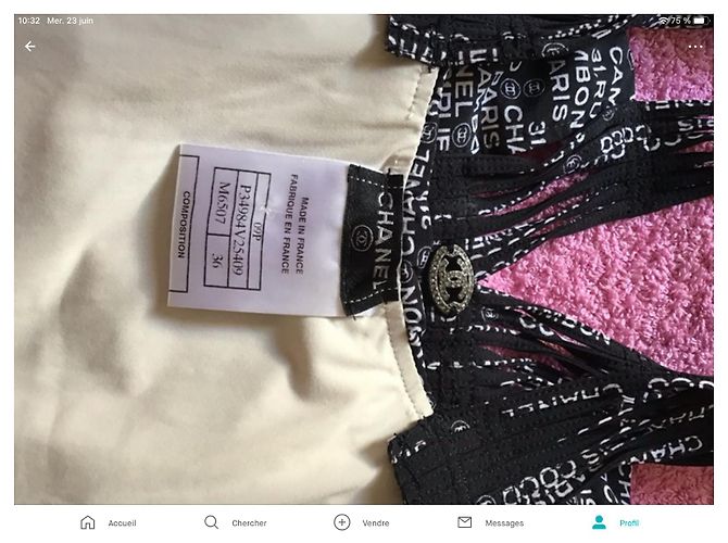 Cambon Chanel Trajes de baño Negro - vista 7
