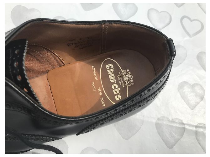 Church's Scarpe stringate in pelle nera Nero - vista 4
