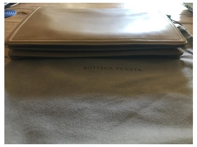 Bottega Veneta Borsa Matt Calf Ottone Camel New - Gold Nocciola Gold hardware - vista 2