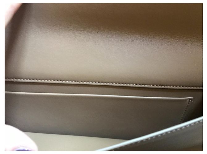 Bottega Veneta Borsa Matt Calf Ottone Camel New - Gold Nocciola Gold hardware - vista 8