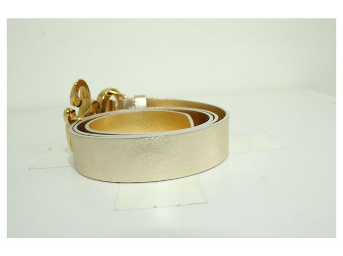 D&G Cinturón dorado con logo - vista 7