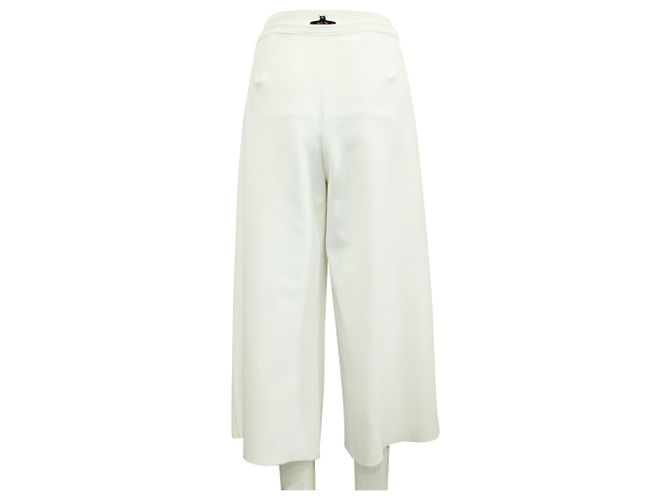 Emporio Armani Calça larga off white - vista 4