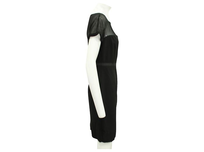 Max & Co Black Short Sleeves Dress - view 4