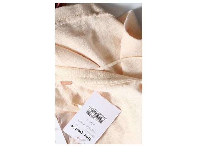 Top Free People con mangas extragrandes de algodón M Multicolor - vista 3