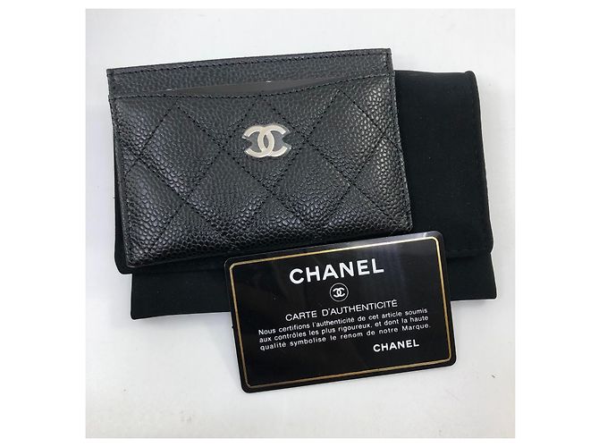Chanel Tarjetero clásico Negro - vista 2