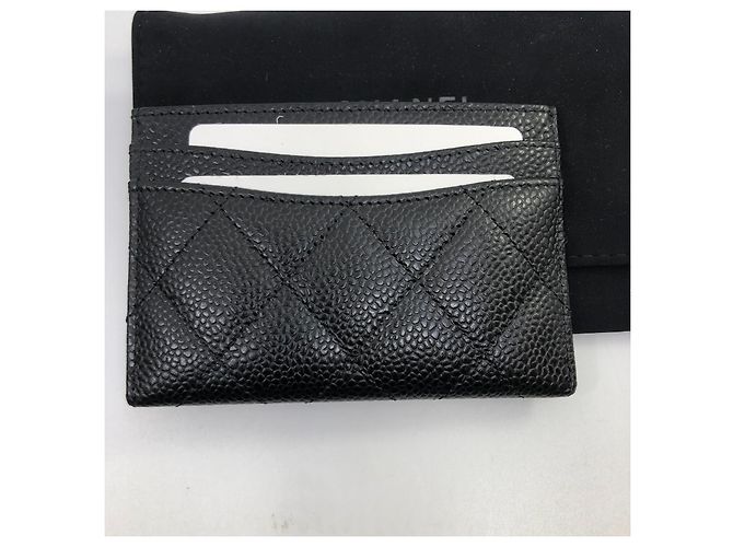 Chanel Tarjetero clásico Negro - vista 3