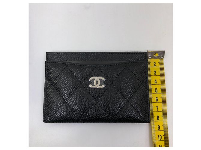 Chanel Tarjetero clásico Negro - vista 4