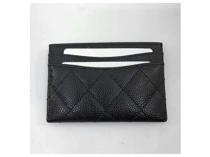Chanel Tarjetero clásico Negro - vista 5