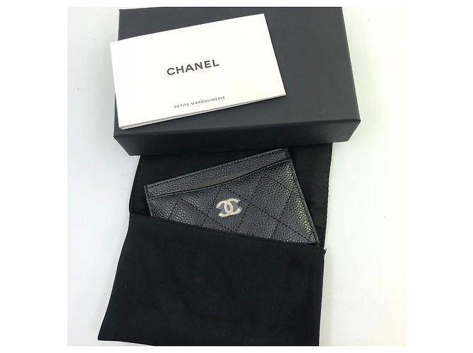 Chanel Tarjetero clásico Negro - vista 6