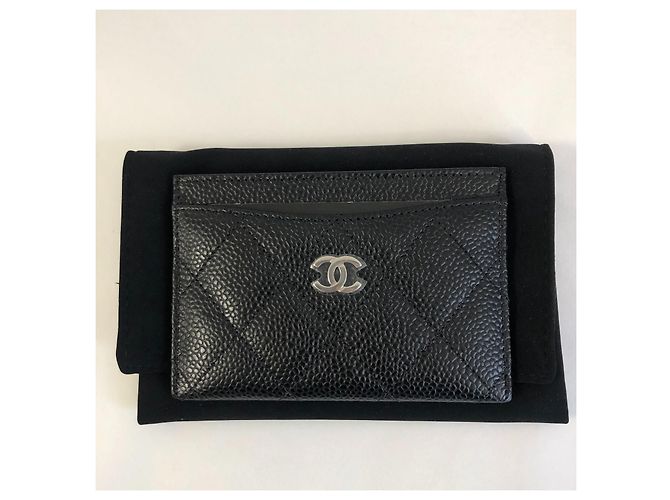 Chanel Tarjetero clásico Negro - vista 7