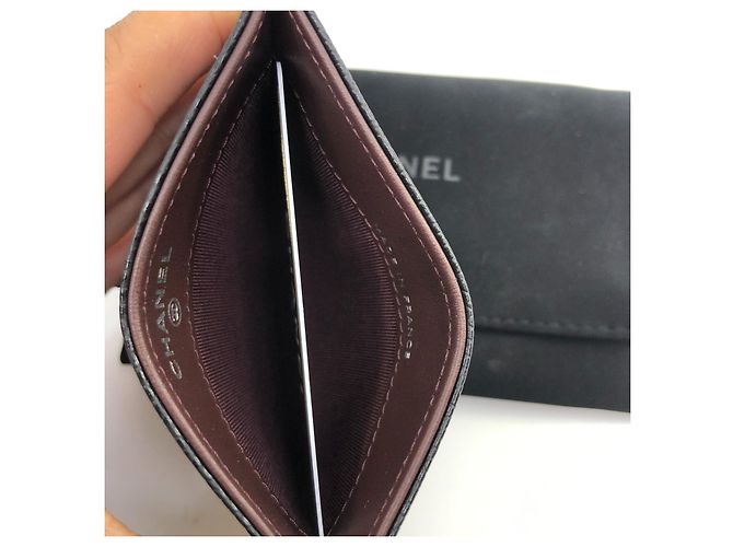 Chanel Tarjetero clásico Negro - vista 8