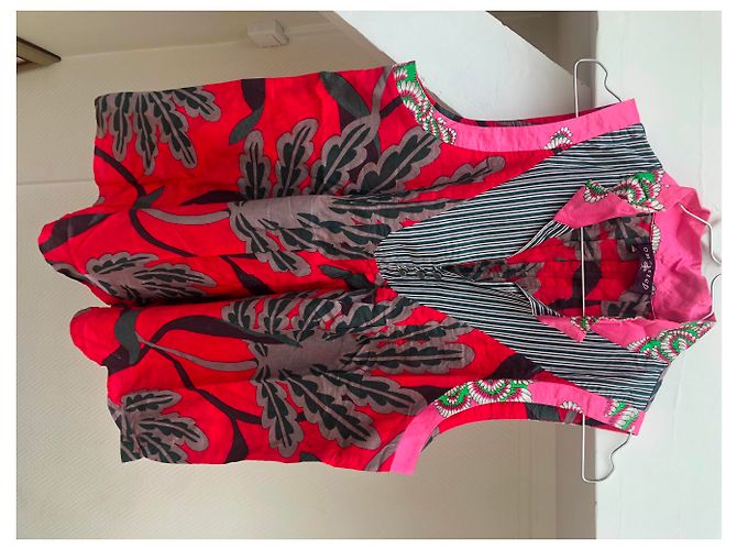 Top sin mangas con estampado floral One step Algodón Viscosa Multicolor - vista 5