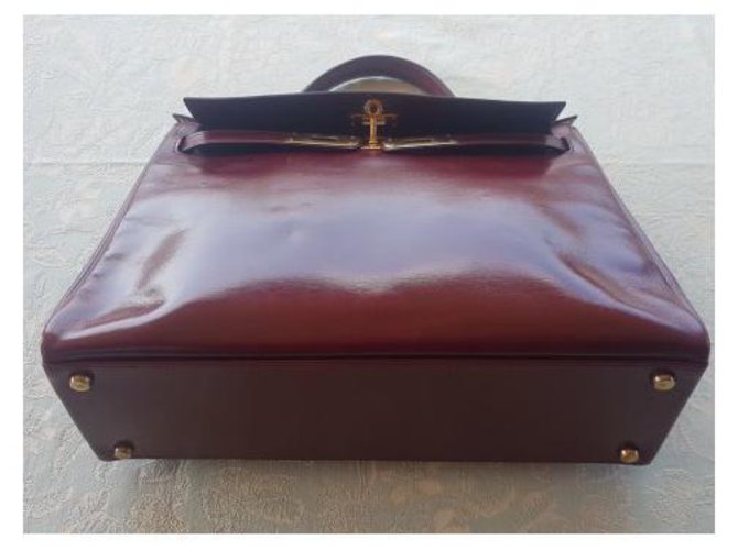 Hermès Kelly Burdeos - vista 9